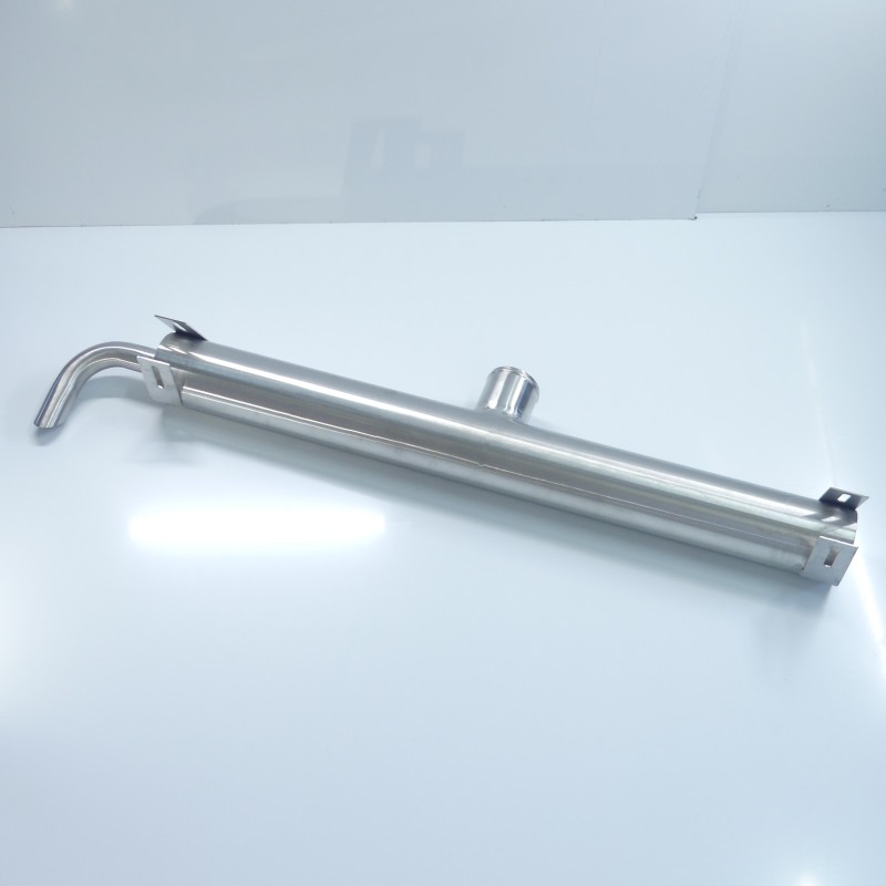 Silencieux échappement inox 1 sortie – PL17 & 24