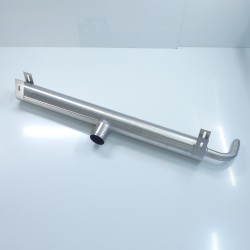 Silencieux échappement inox 1 sortie – PL17 & 24