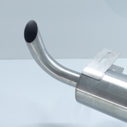 Silencieux échappement inox 1 sortie – PL17 & 24