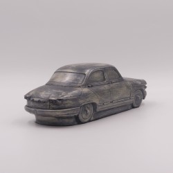 Panhard PL17 miniature en plâtre 1/18