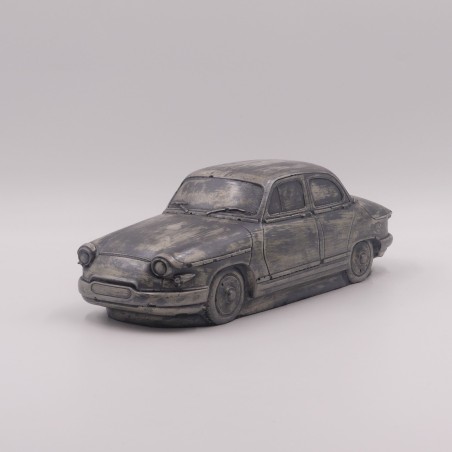 Panhard PL17 miniature en plâtre 1/18