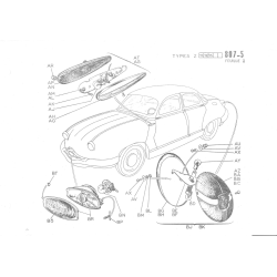 Semelle de feu latéral Droit – Dyna Z & PL17 L1