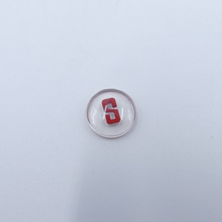 Pastille bouton de tirette Starter « S » – Panhard Dyna Z & PL 17