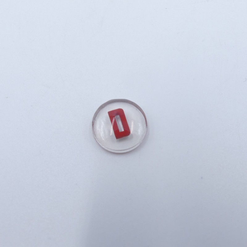 Pastille bouton de tirette Démarreur « D » – Panhard Dyna Z & PL 17