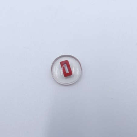 Pastille bouton de tirette Démarreur « D » – Panhard Dyna Z & PL 17